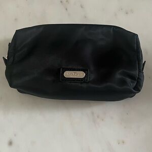 Salvatore Ferragamo Parfums Cosmetic Bag Pouch Black Nylon